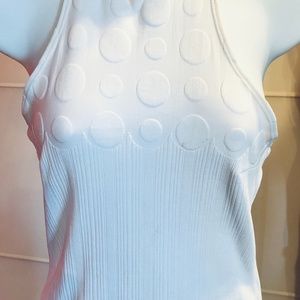 white halter top